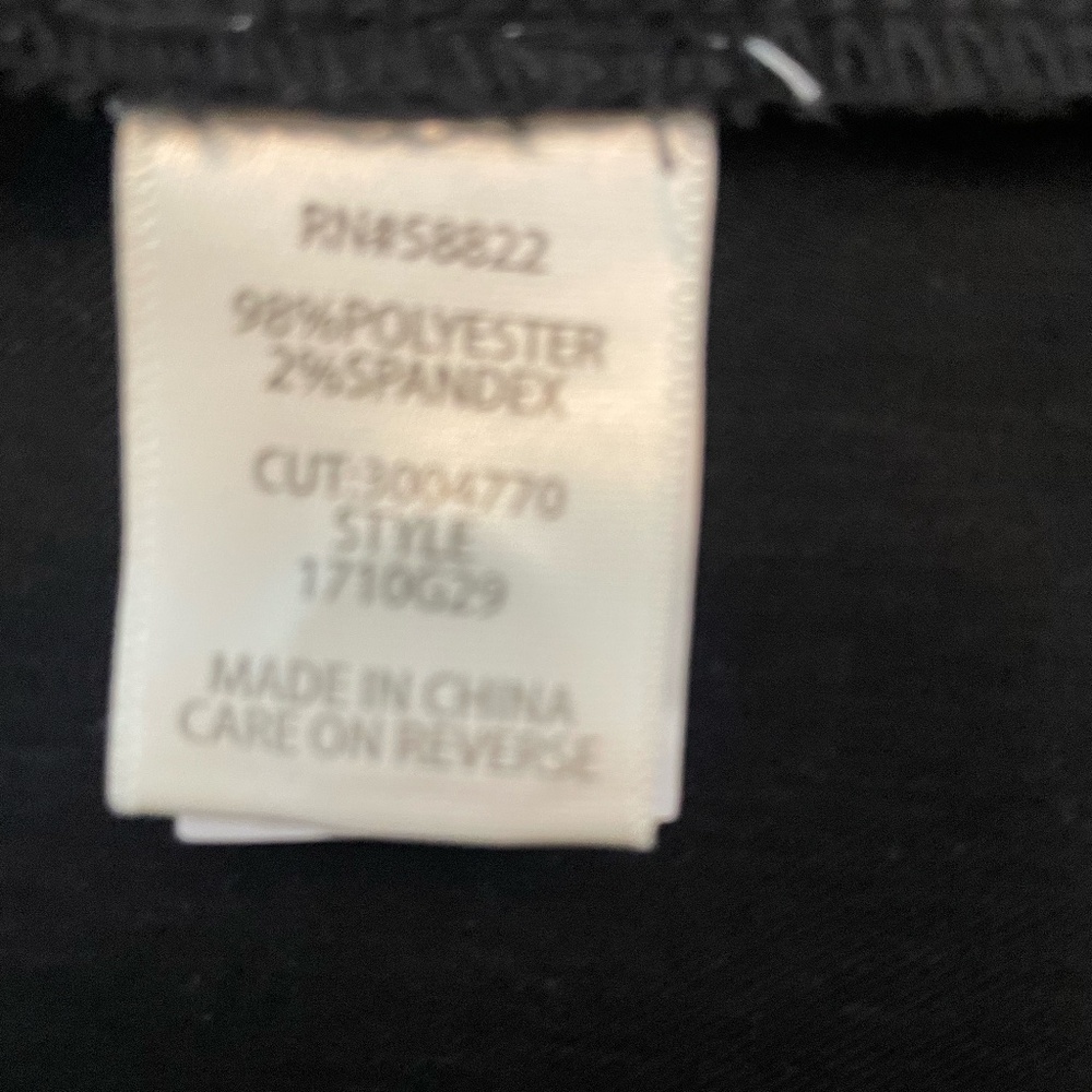 Max Studio Open Front Draped Jacket in Black Size… - image 4